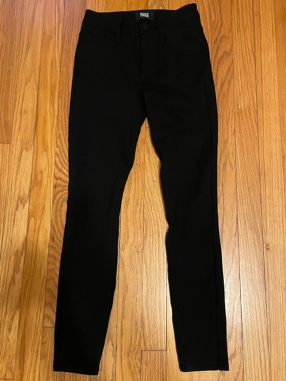 PAIGE Skinny black pants 5 pocket style 24